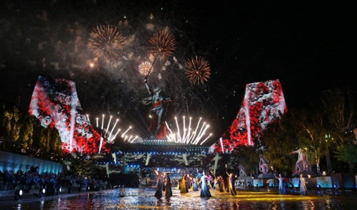 Салют завершит праздничную программу в честь Дня Победы в Волгограде