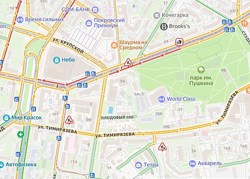 Нижегородцы застряли в пробке на Белинке из-за массового ДТП