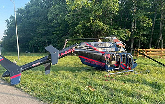 В Адыгее при жесткой посадке вертолета пострадал пилот