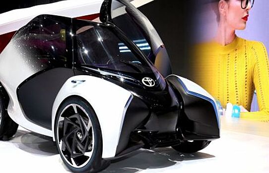 В Женеве представлен трехколесный концепт Toyota i-TRIL
