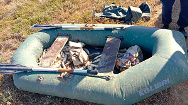 Сотрудники транспортной полиции Запорожья пресекли незаконный вылов рыбы в Утлюкском лимане