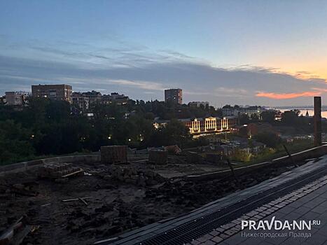 Благоустройство склона Кремлевского бульвара завершат в августе