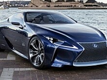 Серийный Lexus LF-LC представят в Детройте