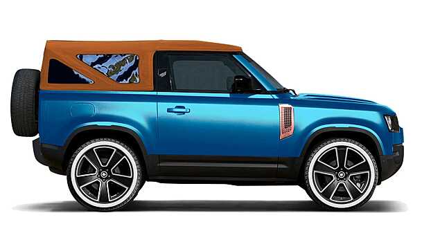 Heritage Customs разрабатывает кабриолет нового Land Rover Defender