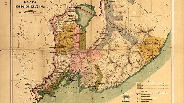 Красная черта вдоль Уссури