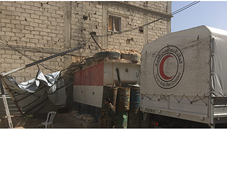 В Идлибе террористы похитили сотрудников Красного Полумесяца