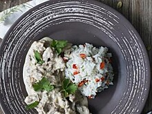 Свинина со сливками в мультиварке