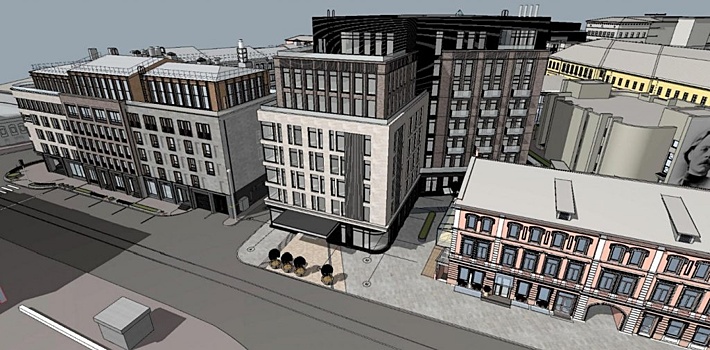 Разрешение на строительство 8-этажной гостиницы выдали в Нижнем Новгороде