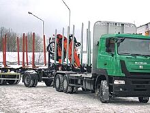 СП «МАЗ-МАН» представило новый сортиментовоз