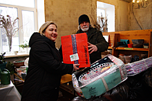 Православные волонтеры помогают жителям Донбасса