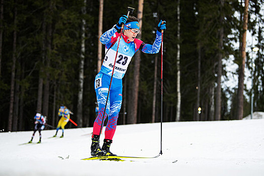 Латыпов выиграл гонку преследования на чемпионате России по биатлону