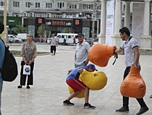 В Махачкале продолжается большой развлекательный Семейный фестиваль