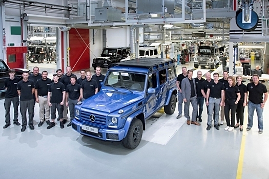 Mercedes G-Class празднует юбилей