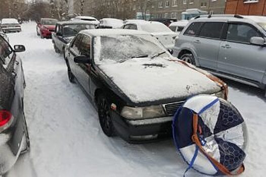 В Екатеринбурге полицейские задержали водителя, катавшего друга на тюбинге