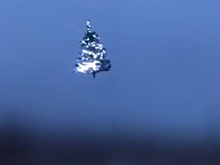 Военные ВС РФ отправили дрон с новогодней елкой бойцам ВСУ