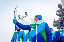 В Якутске провели эстафету передачи огня II зимних игр «Дети Азии»
