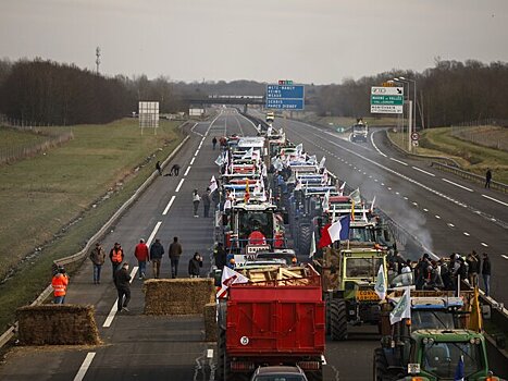 Число протестующих фермеров во Франции возросло до 10 тысяч – МВД