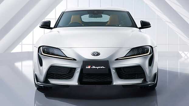 Toyota Supra получила версию Matte White Edition для Японии