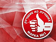 Определены победители Премии доверия потребителей «Марка №1 в России»-2017
