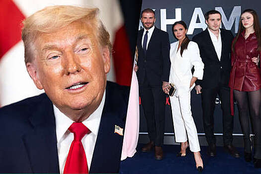 Фанаты дизайнера Бекхэм заявили, что Трамп замешен в ее ссоре с сыном Бруклином
