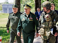 Сергей Шойгу проверил, как контрактники перенимают боевой опыт