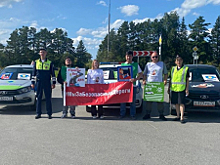 Сотрудники Госавтоинспекции привлекают общественность для участия в акциях на тюменских федеральных трассах