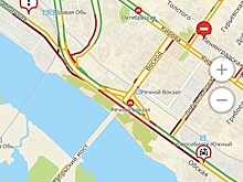 Авария на Большевичке закупорила выезд из Новосибирска