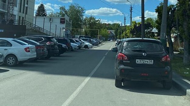 Водитель Nissan Qashqai вынудил других автомобилистов нарушить ПДД