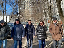 Власти и инициативные жители района Бибирево провели обход на Корнейчука и Белозёрской