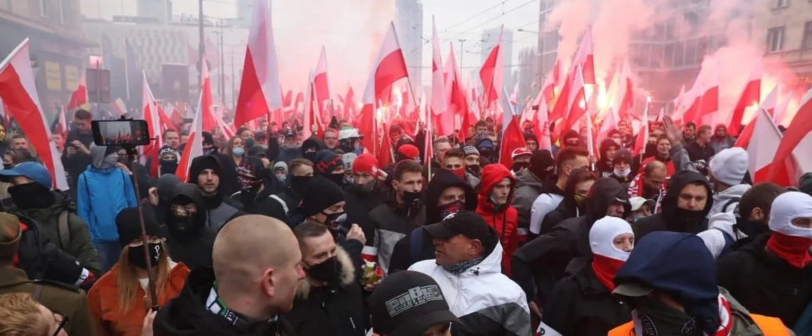 В Варшаве националисты приняли участие в марше по случаю Дня независимости Польши