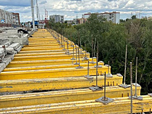 Мэр Кургана показала ремонт Бурова-Петровского моста