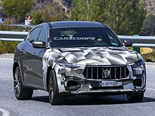"Горячий" Maserati Levante впервые показался на дороге