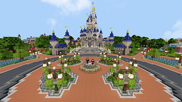 В Minecraft добавили виртуальную копию парка аттракционов Disney