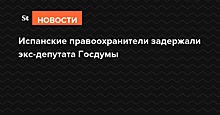 Испанские правоохранители задержали экс-депутата Госдумы