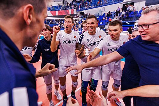 Сборная России по волейболу завершила двухнедельный сбор товарищескими матчами с Беларусью