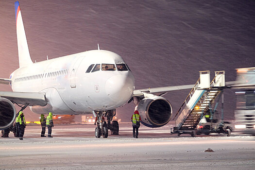 Самолет с пассажирами вернулся в Новосибирск из-за поломки шасси