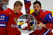 Видео драки в матче сборных России и Швеции в полуфинале молодёжного чемпионата мира по хоккею — 2014