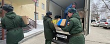 На Сахалине собрали 35 коробок гуманитарной помощи для российских военных