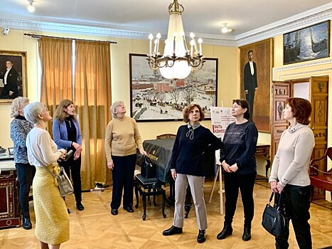 Участники клуба «Путешественники» из Савеловского посетили музей-квартиру Голованова