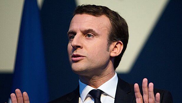 Макрон опережает Ле Пен в 1-м туре выборов президента во Франции