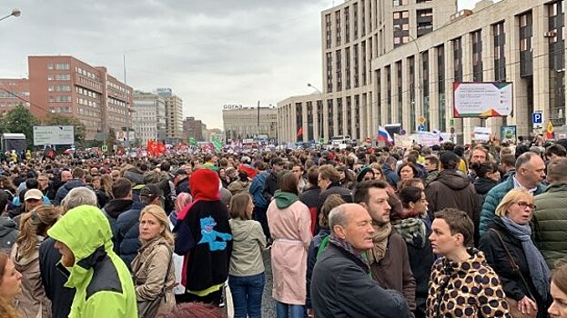 Нарушение закона стало основой митинговой активности "оппозиционеров" в Москве