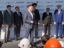 Михаил Черников принял участие в церемонии открытия нового участка Центральной кольцевой автодороги