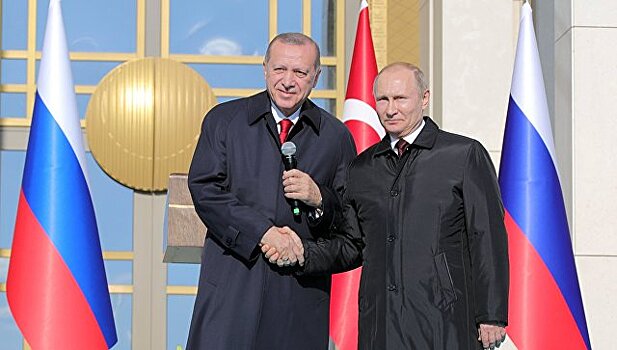 Путин и Эрдоган обсудили торговлю и сельское хозяйство