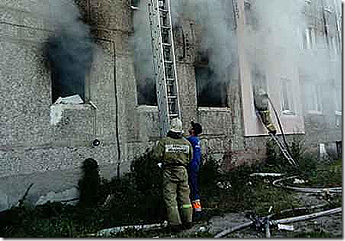 Пожарно-спасательная часть под Калининградом отмечает день рождения