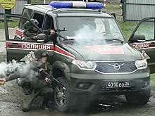 На Сахалине состоялся этап специального учения военной полиции ВВО «Страж-2021»