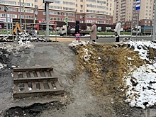 Грязь и знак посередине: пензенцы негодуют по поводу благоустройства в Арбеково