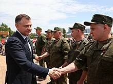 Юрий Слюсарь: Мы передали подразделениям Южного военного округа 100 новых кроссовых мотоциклов