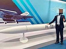 Новейшую китайскую ракету "воздух-воздух" с дальностью 400 км показали вблизи