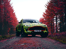 В Москве состоялся закрытый показ первого внедорожника Aston Martin