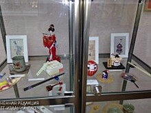 Выставка, посвященная японской культуре, открыта в библиотеке имени Толстого
